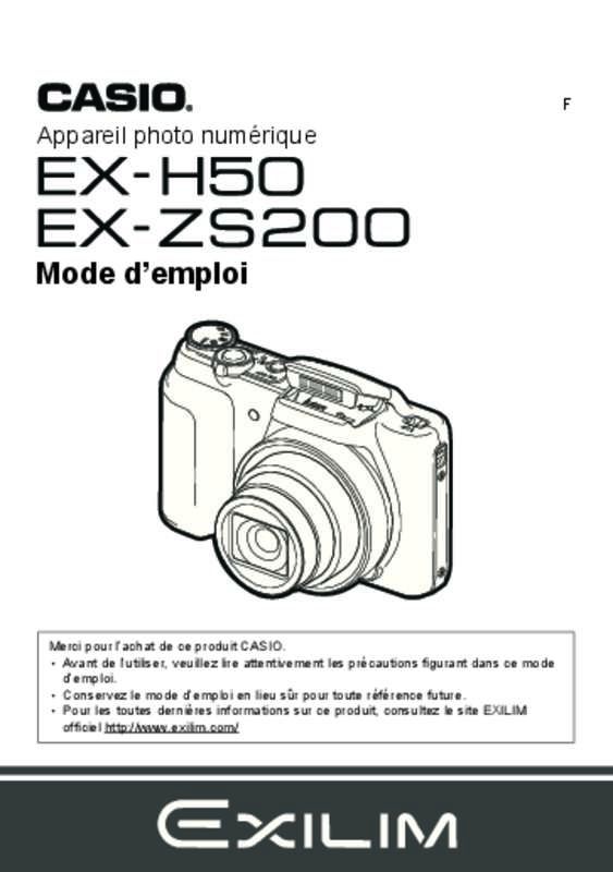 Guide utilisation CASIO H50  de la marque CASIO