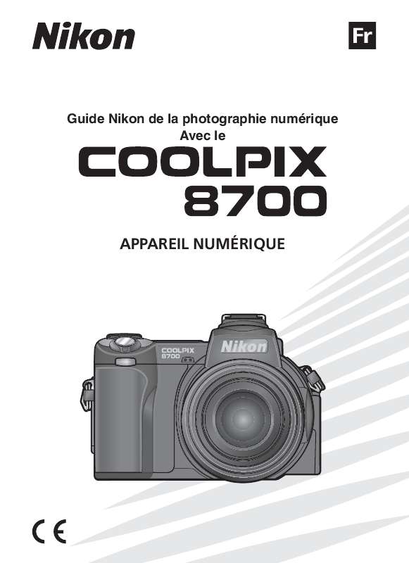 Guide utilisation NIKON COOLPIX 8700  de la marque NIKON