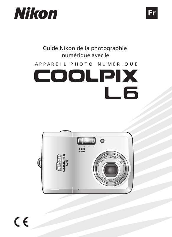 Guide utilisation NIKON COOLPIX L6  de la marque NIKON
