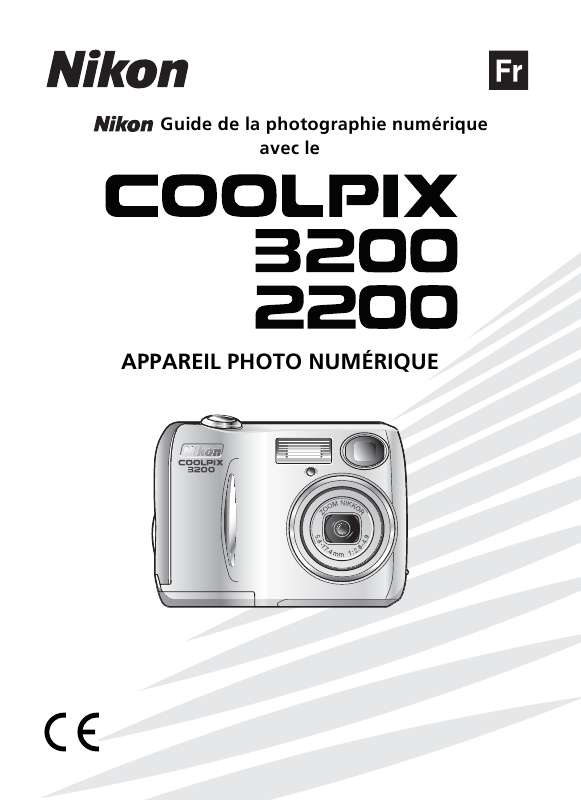 Guide utilisation NIKON COOLPIX 2200  de la marque NIKON