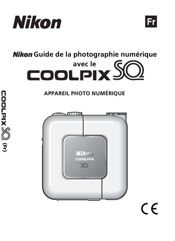 Guide utilisation NIKON COOLPIX SQ  de la marque NIKON