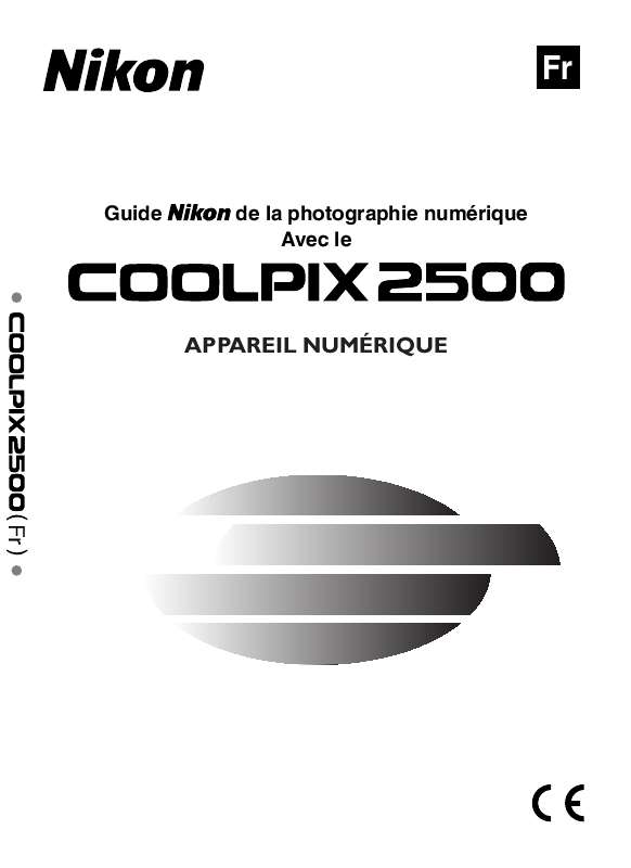 Guide utilisation NIKON COOLPIX 2500  de la marque NIKON