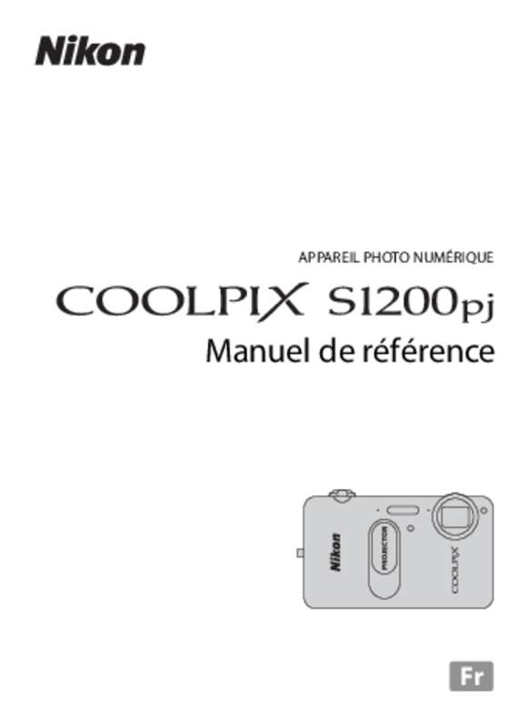 Guide utilisation NIKON COOLPIX S1200PJ  de la marque NIKON