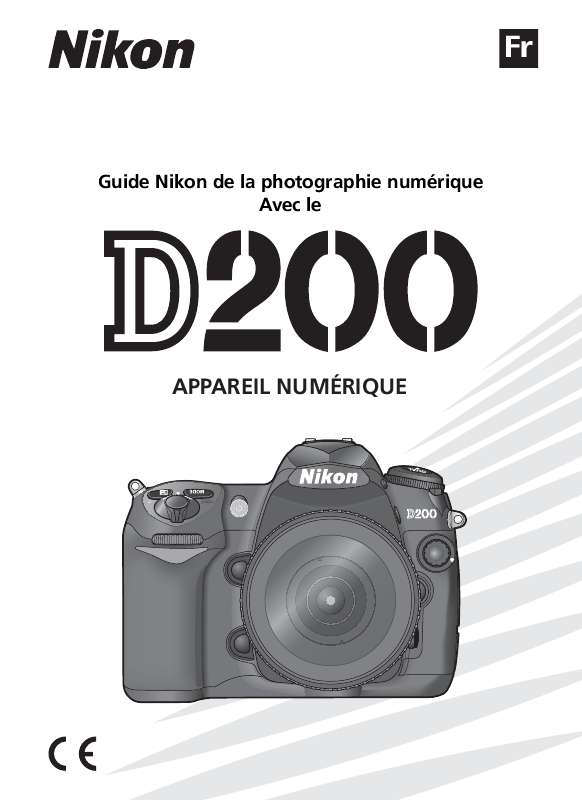 Guide utilisation NIKON D200  de la marque NIKON