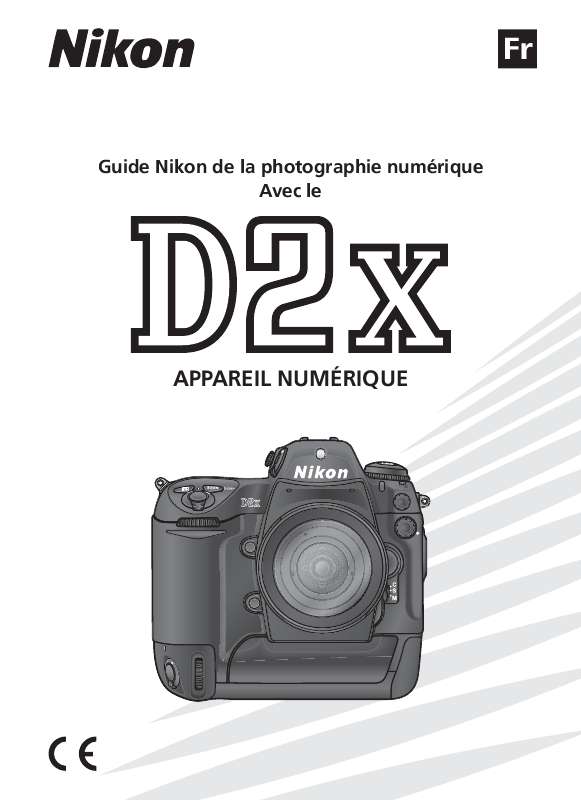 Guide utilisation NIKON D2X  de la marque NIKON