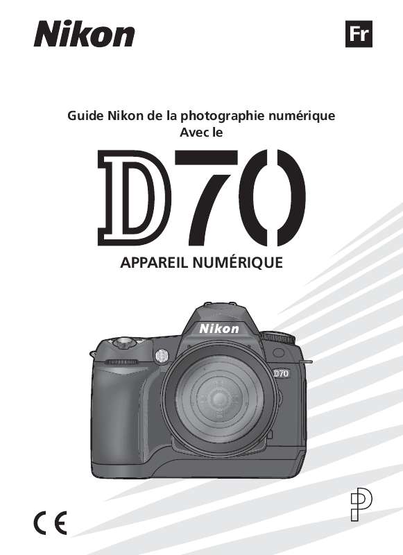 Guide utilisation NIKON D70  de la marque NIKON