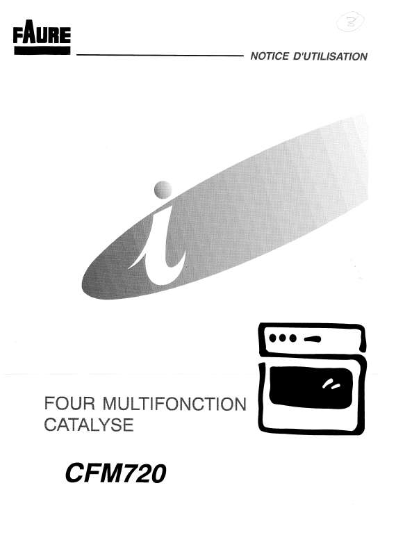 Guide utilisation FAURE CFM720M de la marque FAURE