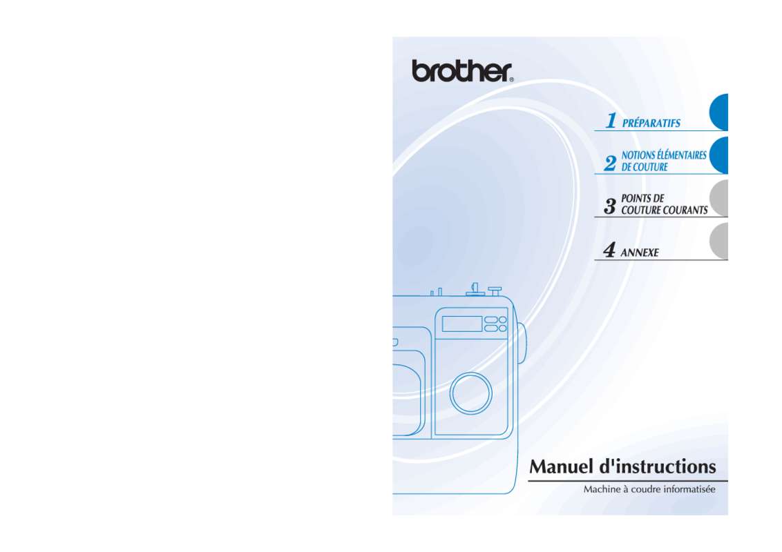Guide utilisation BROTHER INNOVIS 20  de la marque BROTHER
