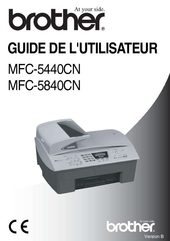 Guide utilisation BROTHER MFC-5440CN  de la marque BROTHER
