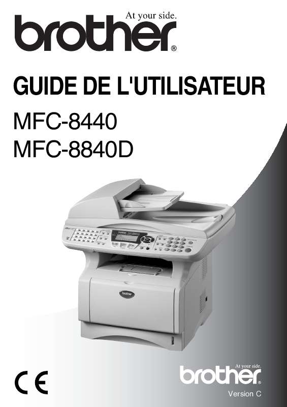 Guide utilisation BROTHER MFC-8440  de la marque BROTHER