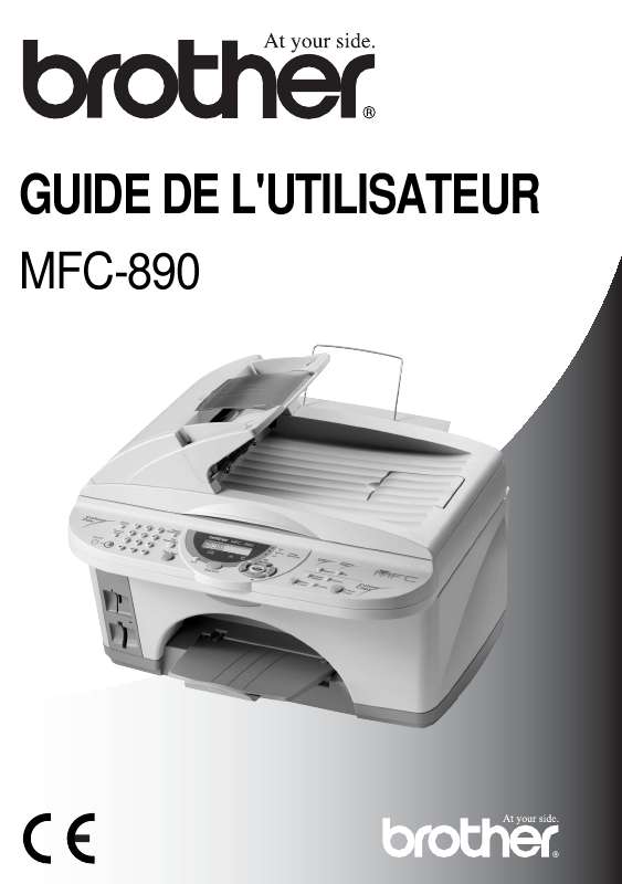 Guide utilisation BROTHER MFC-890  de la marque BROTHER