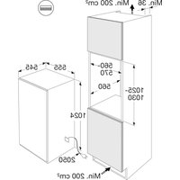 Notice Atag KD85102CD Freezer