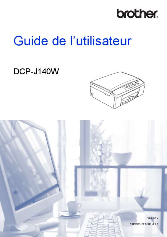 Guide utilisation BROTHER DCP-J315W  de la marque BROTHER