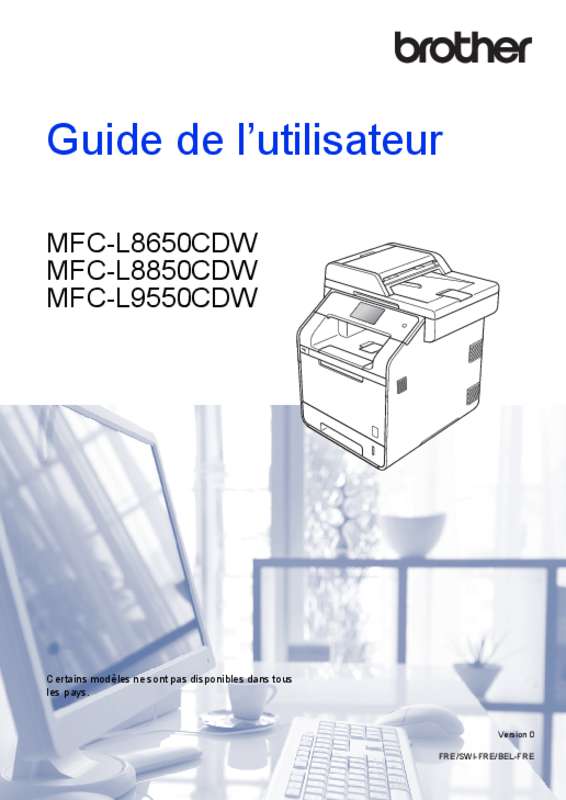 Guide utilisation BROTHER MFC-L8650CDW  de la marque BROTHER