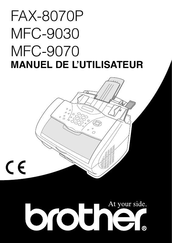 Guide utilisation BROTHER MFC-9030  de la marque BROTHER