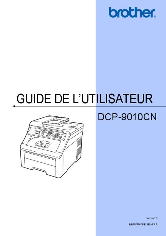 Guide utilisation BROTHER DCP-9010CN  de la marque BROTHER