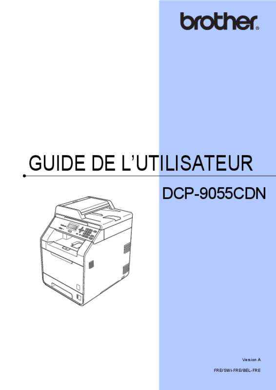 Guide utilisation BROTHER DCP-9055CDN  de la marque BROTHER