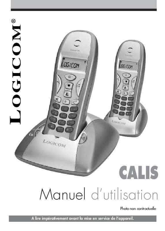Guide utilisation LOGICOM CALIS 200  de la marque LOGICOM