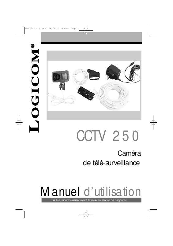 Guide utilisation LOGICOM CCTV 250  de la marque LOGICOM