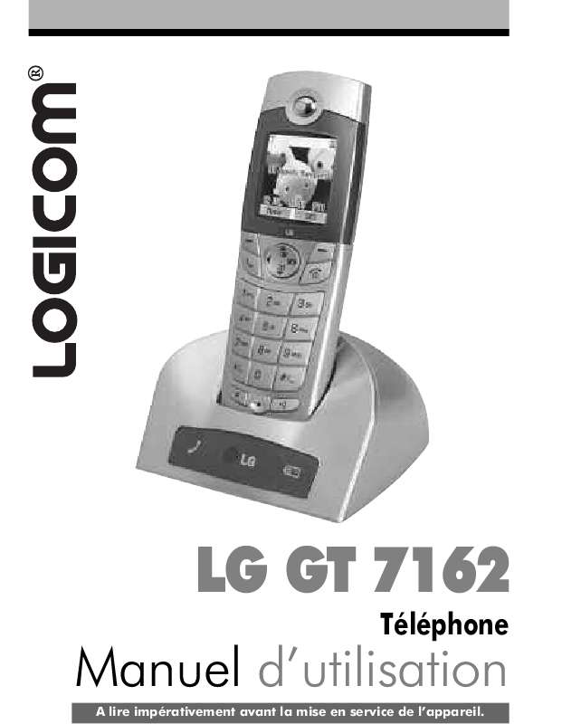Guide utilisation LOGICOM LG GT 7162  de la marque LOGICOM