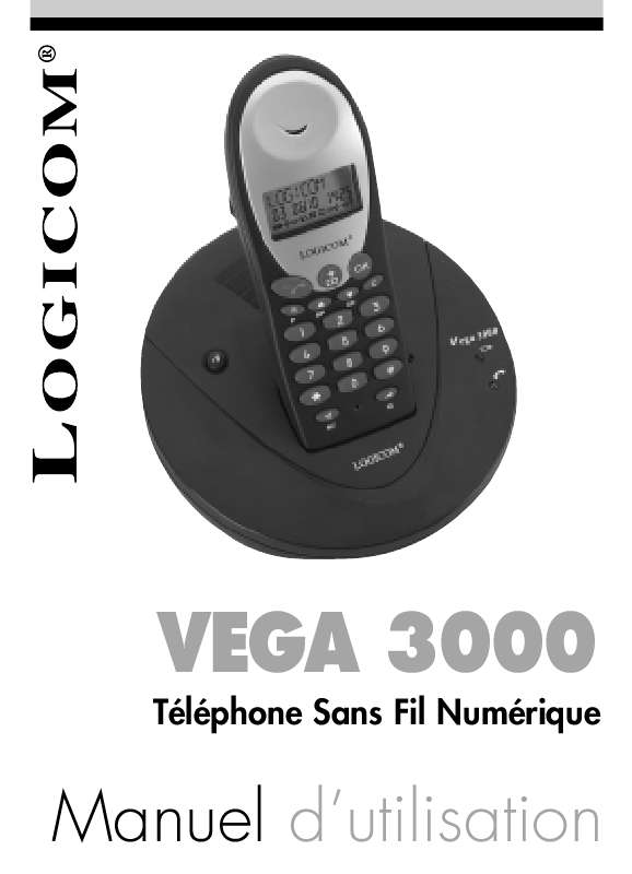 Guide utilisation LOGICOM VEGA 3000  de la marque LOGICOM