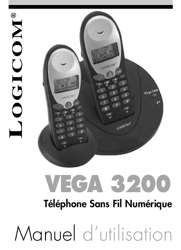 Guide utilisation LOGICOM VEGA 3200  de la marque LOGICOM