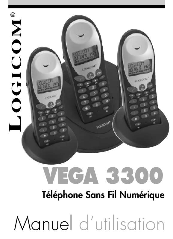 Guide utilisation LOGICOM VEGA 3300  de la marque LOGICOM