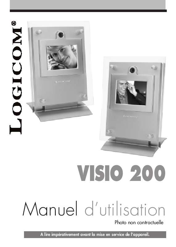 Guide utilisation LOGICOM VISIO 200  de la marque LOGICOM