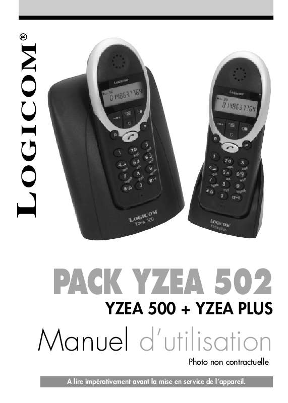 Guide utilisation LOGICOM YZEA 502  de la marque LOGICOM