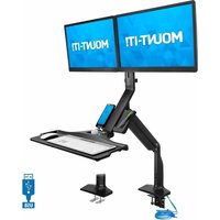 Notice Mount-It! MI-7984 Support d'écran et bureau ajustable