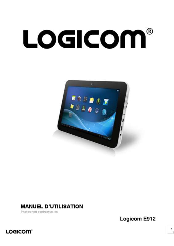 Guide utilisation LOGICOM E912  de la marque LOGICOM