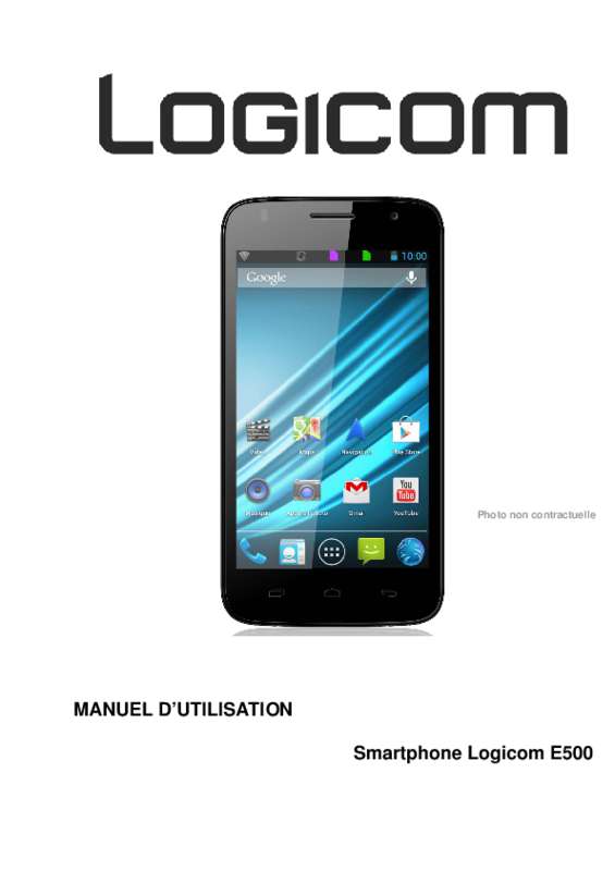 Guide utilisation LOGICOM E500  de la marque LOGICOM