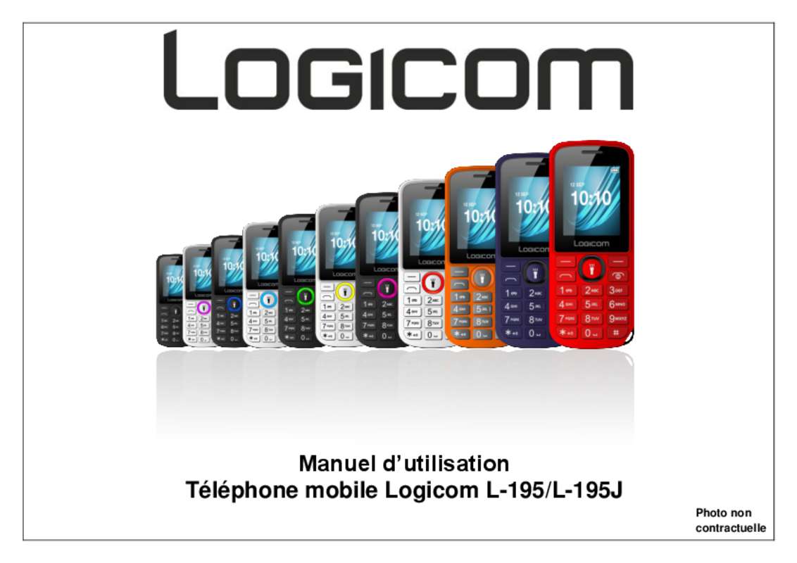 Guide utilisation LOGICOM L-196  de la marque LOGICOM