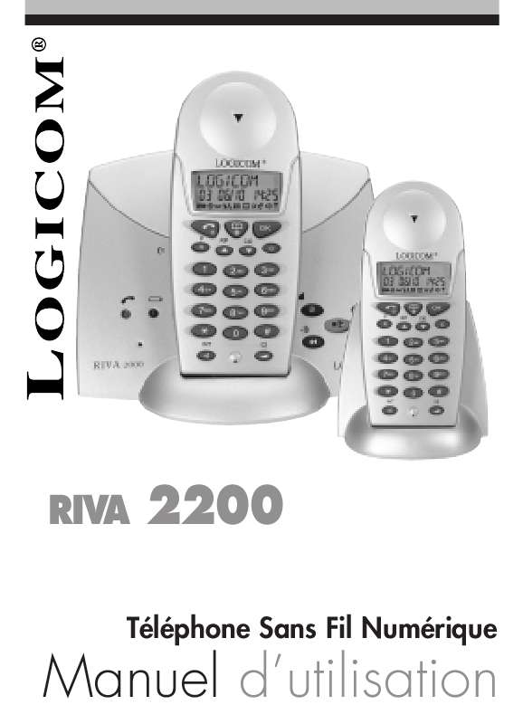 Guide utilisation LOGICOM RIVA 2000  de la marque LOGICOM