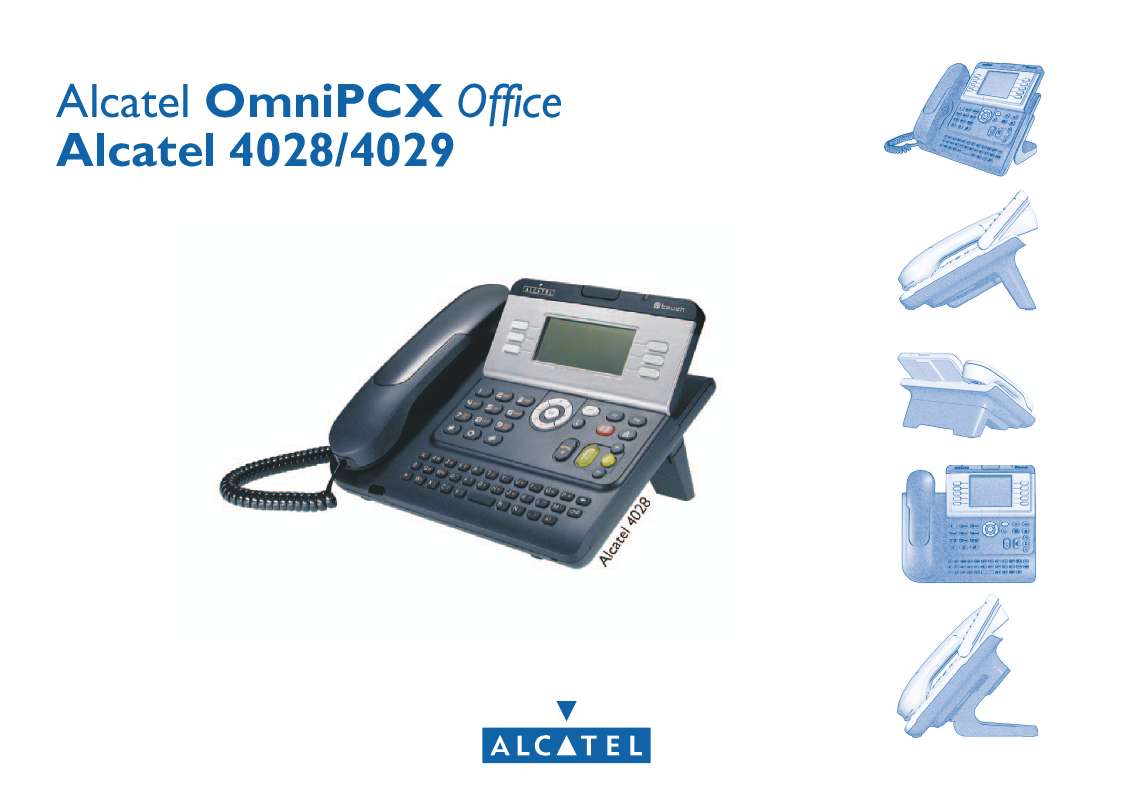 Guide utilisation ALCATEL OMNIPCX OFFICE 4028  de la marque ALCATEL