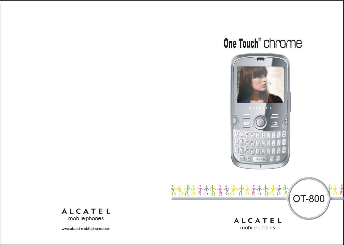 Guide utilisation ALCATEL ONE TOUCH CHROME  de la marque ALCATEL