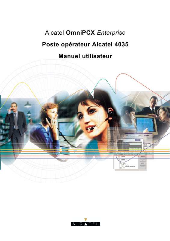 Guide utilisation ALCATEL POSTE OPERATEUR ALCATEL 4035  de la marque ALCATEL