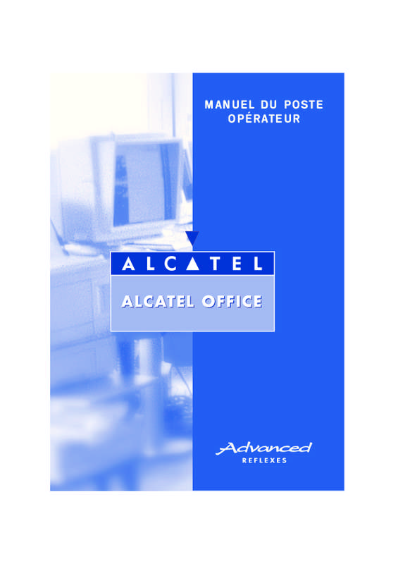 Guide utilisation ALCATEL 1998  de la marque ALCATEL