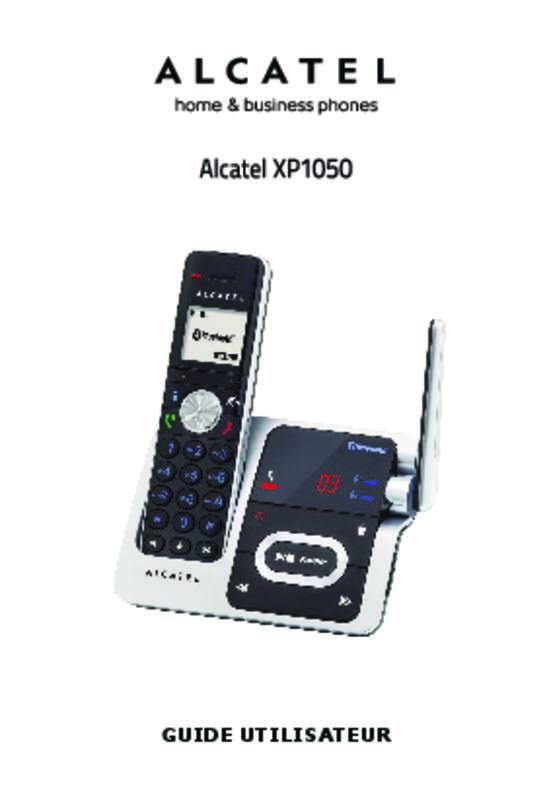 Guide utilisation ALCATEL XP1050 VOICE BOX  de la marque ALCATEL