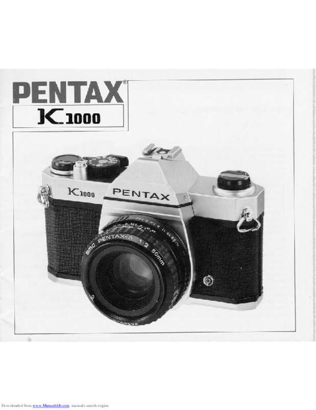 Guide utilisation PENTAX K1000  de la marque PENTAX
