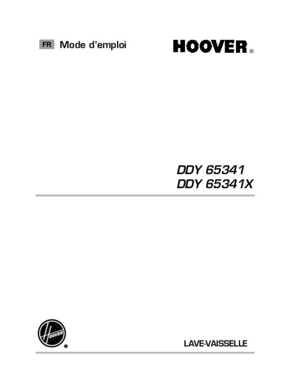 Guide utilisation HOOVER DDY65341X-47 de la marque HOOVER