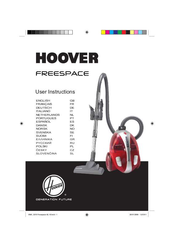 Guide utilisation HOOVER TFS 8191 de la marque HOOVER