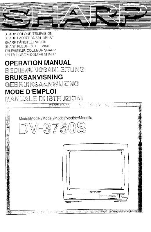 Guide utilisation SHARP DV-3750S  de la marque SHARP