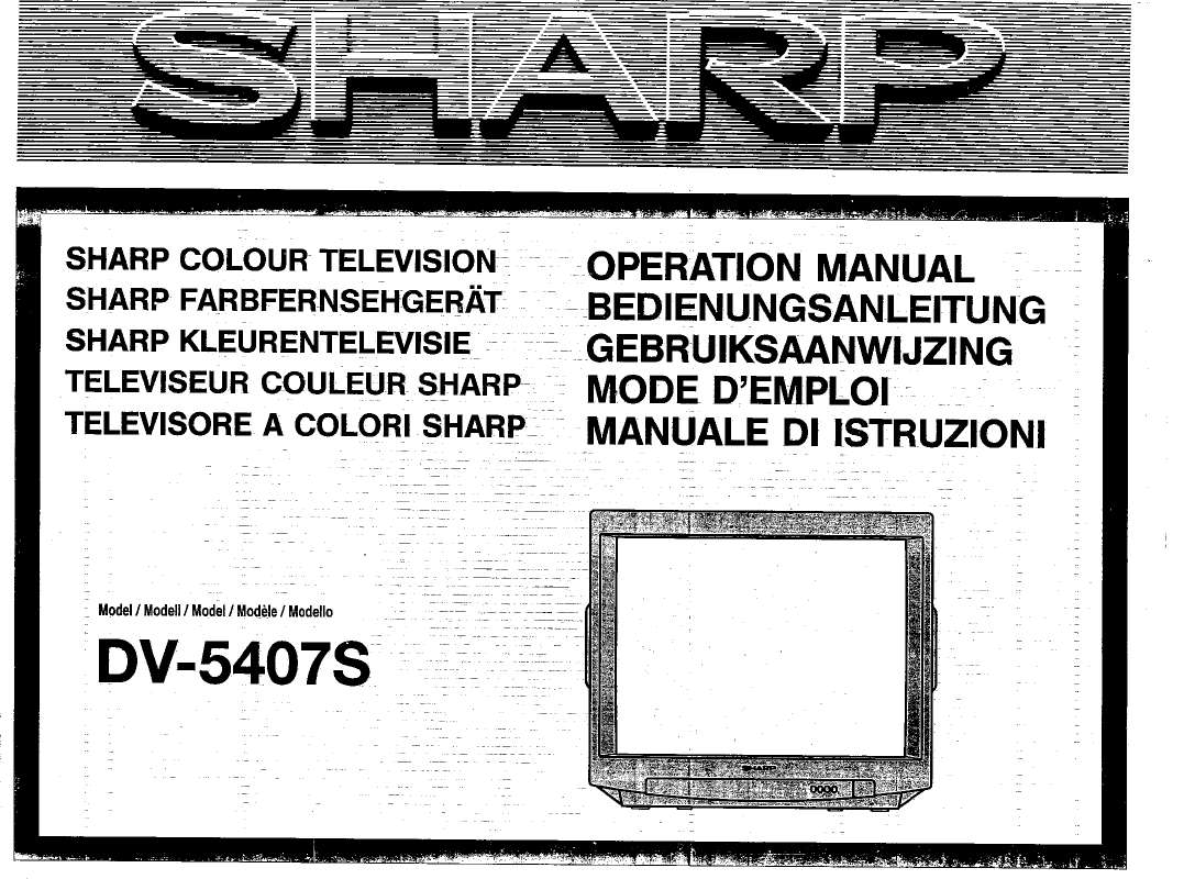 Guide utilisation SHARP DV-5407S  de la marque SHARP