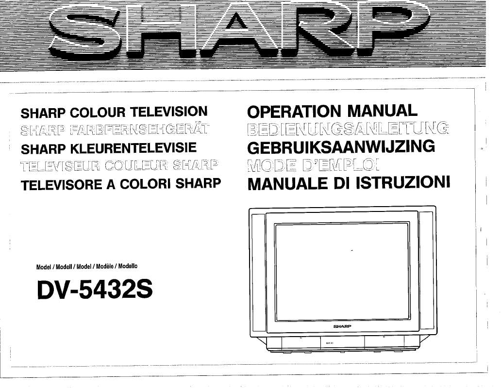Guide utilisation SHARP DV-5432S  de la marque SHARP