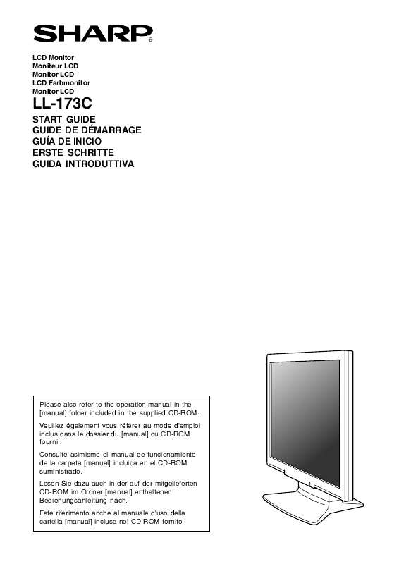 Guide utilisation SHARP LL-173C  de la marque SHARP
