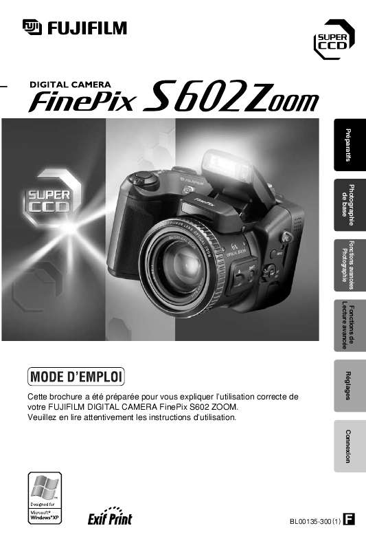 Guide utilisation FUJIFILM FINEPIX S602 ZOOM  de la marque FUJIFILM