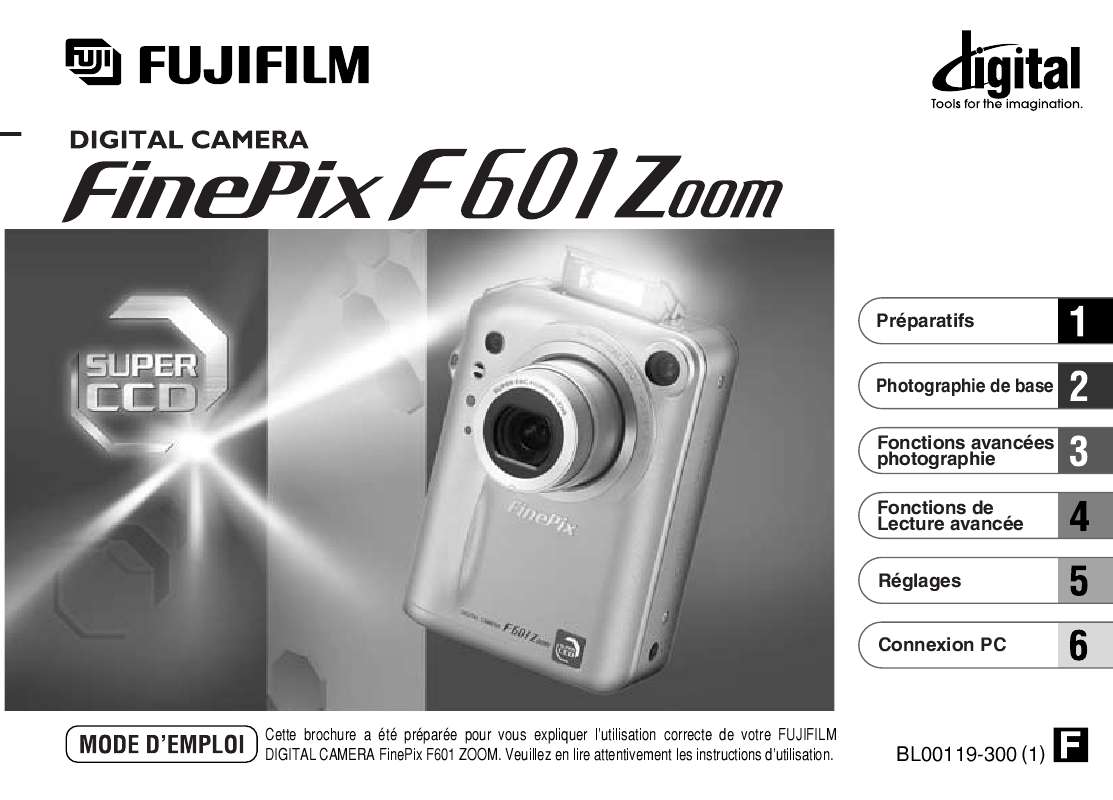 Guide utilisation FUJIFILM F601 ZOOM  de la marque FUJIFILM