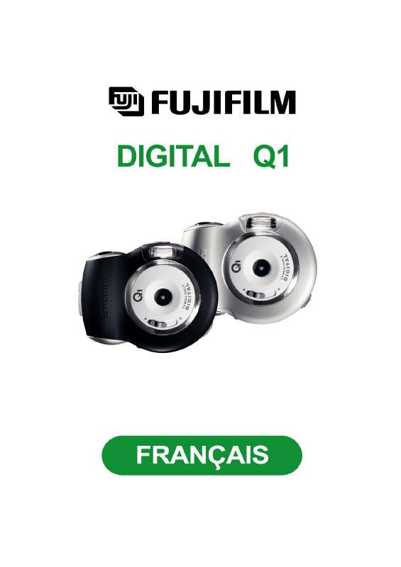 Guide utilisation FUJIFILM Q1 DIGITAL  de la marque FUJIFILM