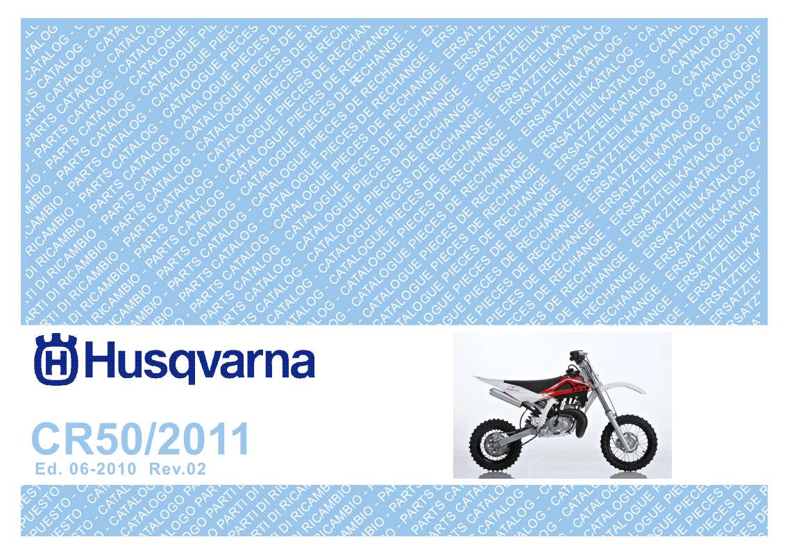 Guide utilisation HUSQVARNA CR50  de la marque HUSQVARNA